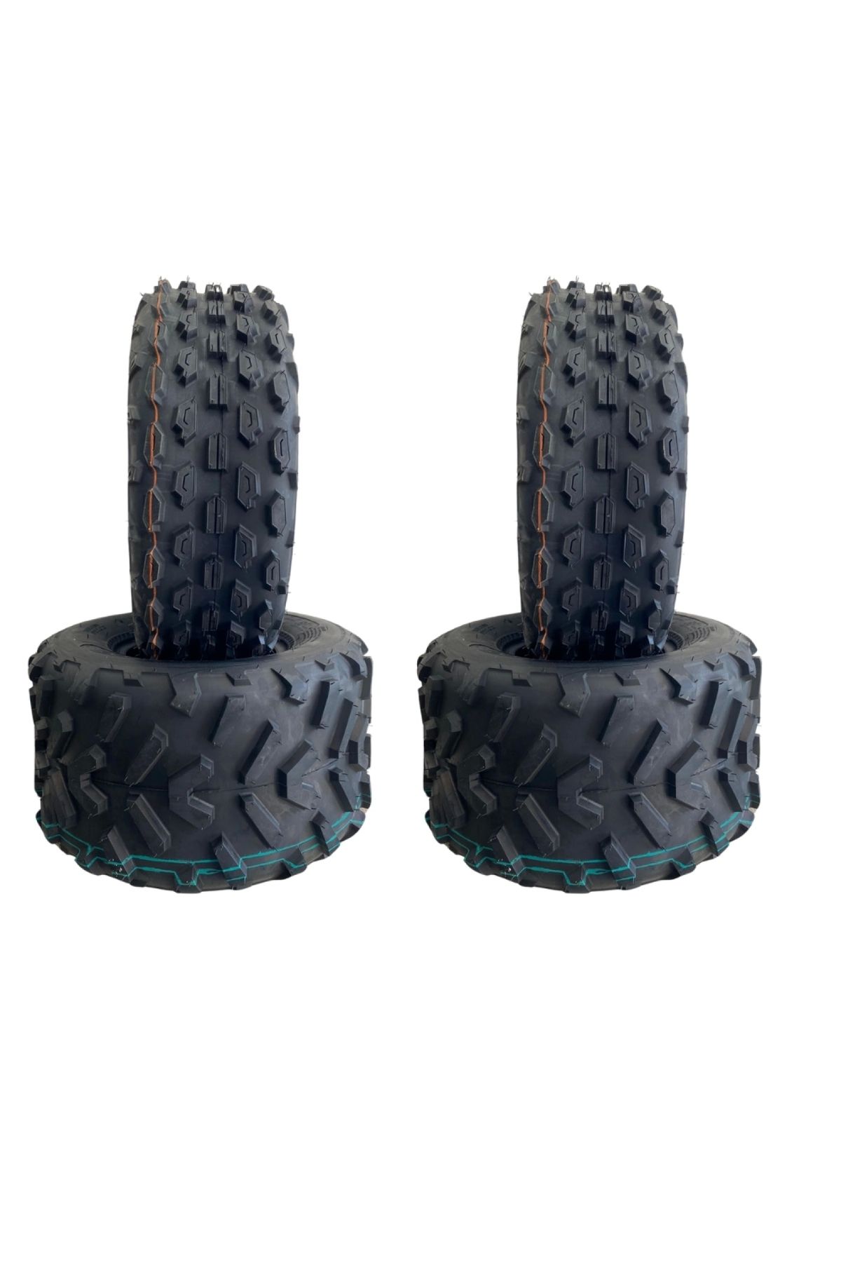 Acme 19x7-8 18x9.50-8 ACME 4 Kat Atv Ön Arka Takım Lastik