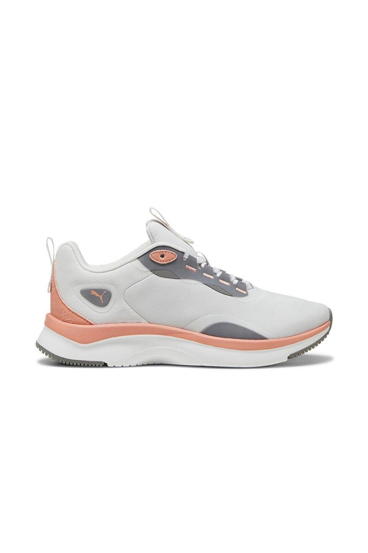 Puma-SOFTRIDE Orla-Feather Gray-Deeva Peach-Cast Iron-PUMA White 5