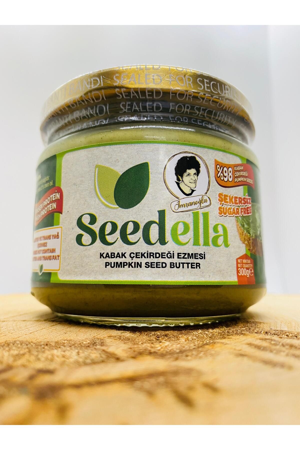 Seedella Doğal Kabak Çekirdeği Ezmesi ŞEKERSİZ ( 300 gr)