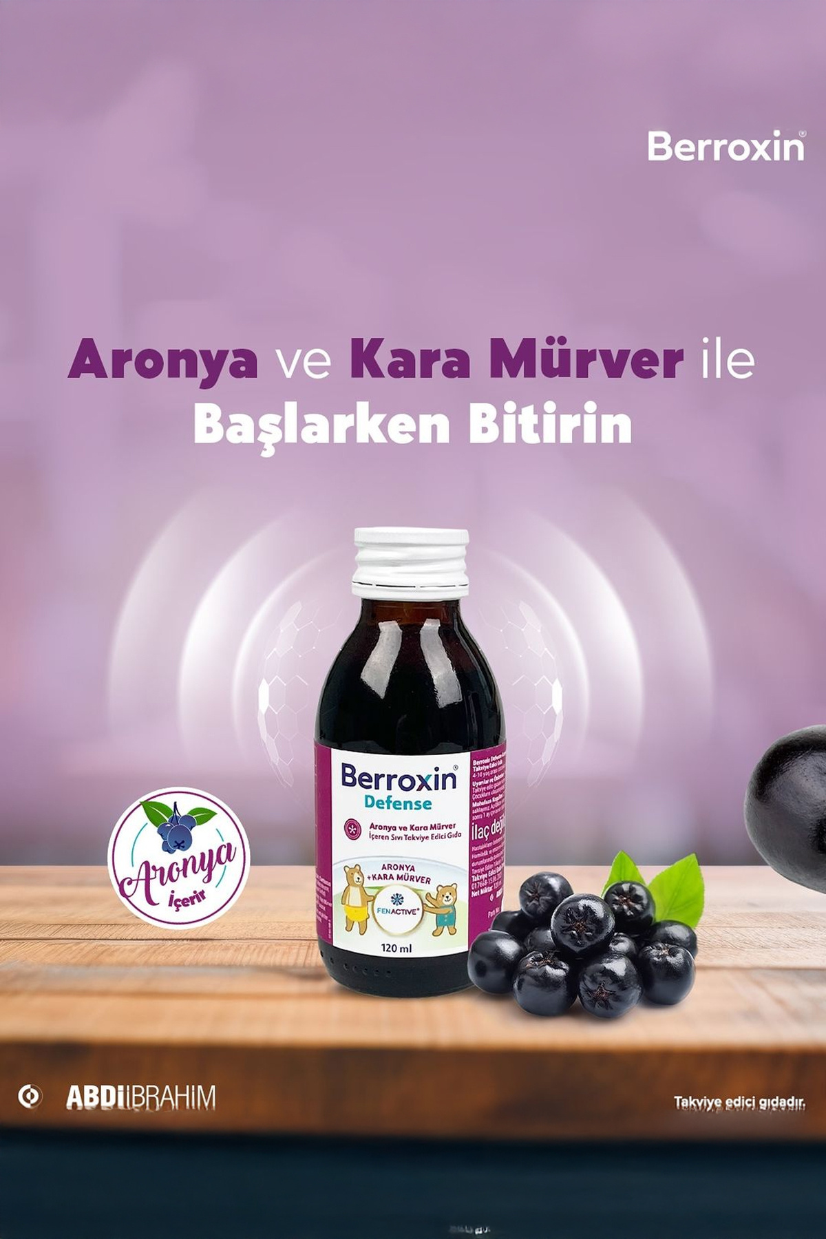 ABDİİBRAHİM-Berroxin Defense Syrup 120 ml 2 Pieces 4
