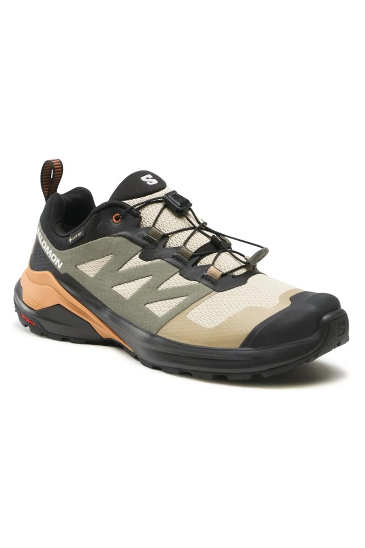 کفش ورزشی مردانه گورتکس تریل مدل X-adventure GTX خاکی سالومون کفش بیرونی Salomon