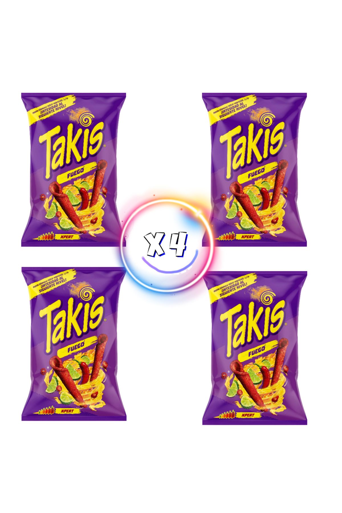 Takis TAKİS FUEGO 90 GR ( X 4)