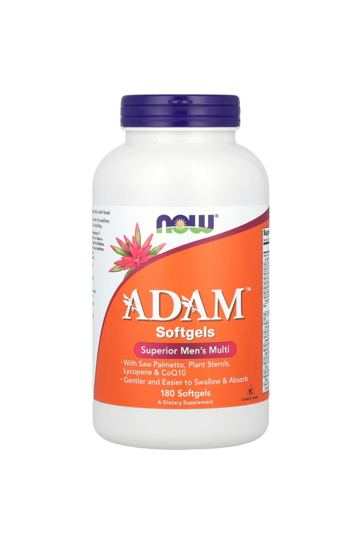 Now Foods, Adam, Superior Men's Multi, 180 Softgels vr54