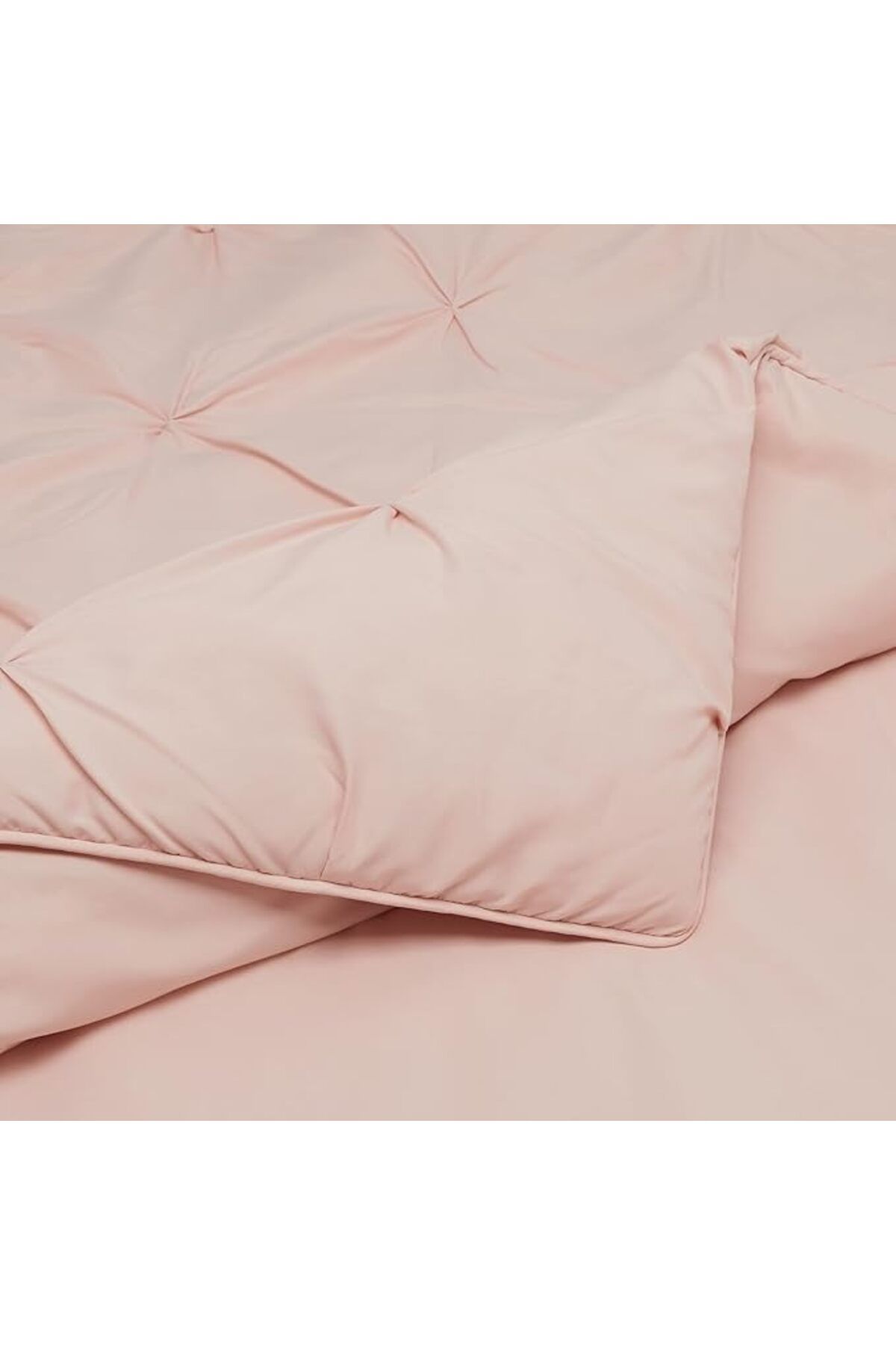 fulina-All-Season Down-Alternative Comforter 3 Piece Bedding Set, Pinched Pleat With Piped Edges 4