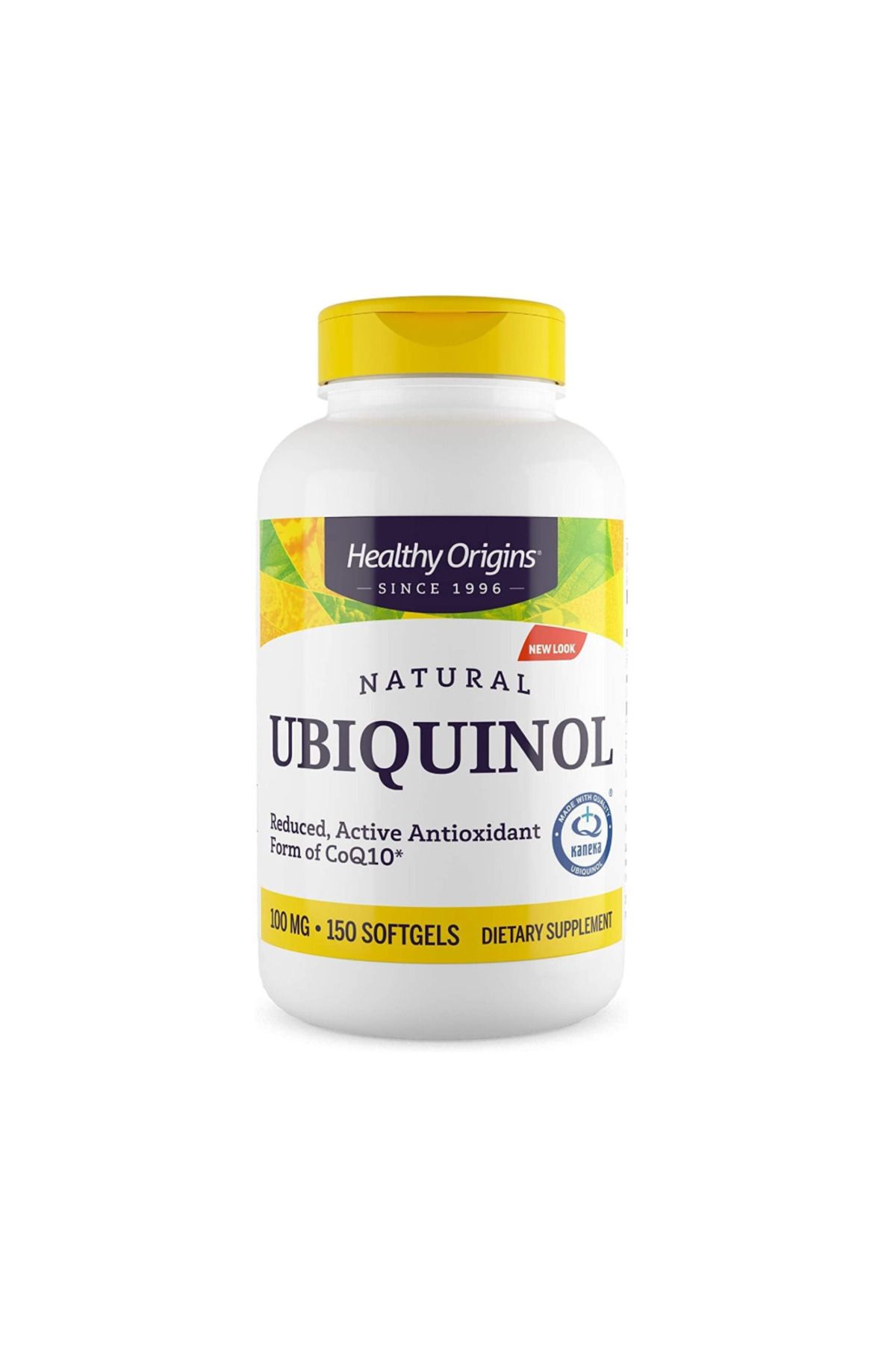 HEALTHY ORIGINS , Ubiquinol (Active Form Of Coq10), 100 Mg - Kaneka Ubiquinol 150 Softgels vr55