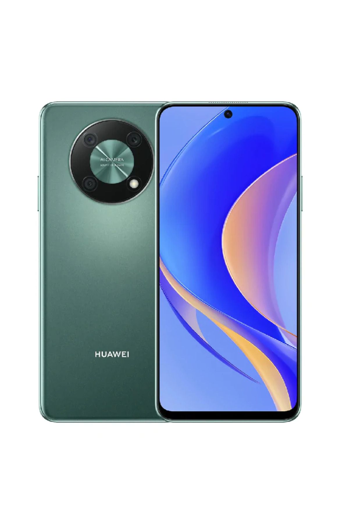 Huawei YENİLENMİŞ HUAWEI NOVA Y90 128gb YEŞİL CEP TELEFONU (12 AY GARANTİLİ) - A KALİTE