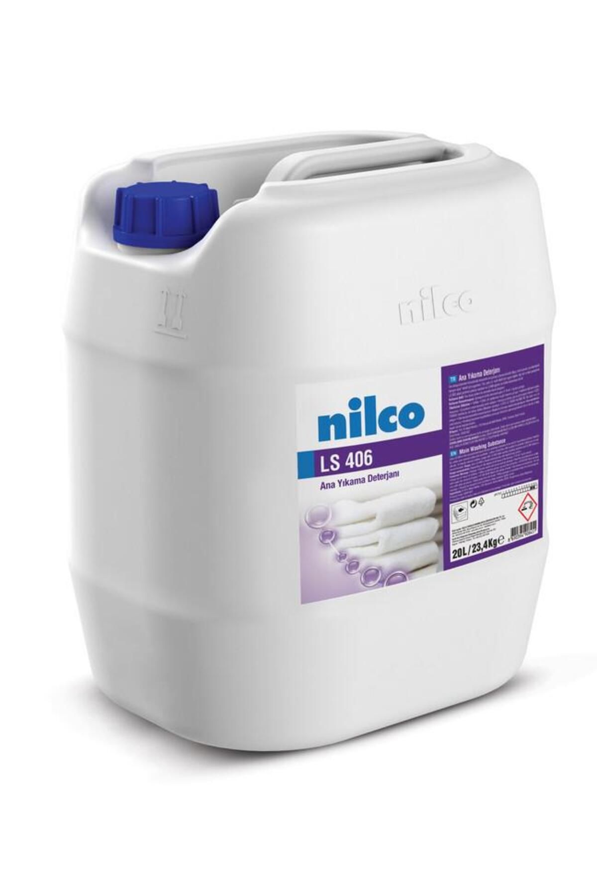 ÇELİKPENÇE Nilco LS 406 20L/23,4KG OPTİK AĞARTICILI ANA YIKAMA ÜRÜNÜ