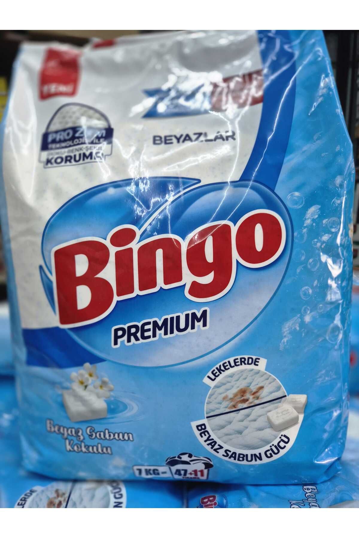 Bingo Toz Çamaşır Deterjanı 7 Kg Beyazlar Özel Üretim