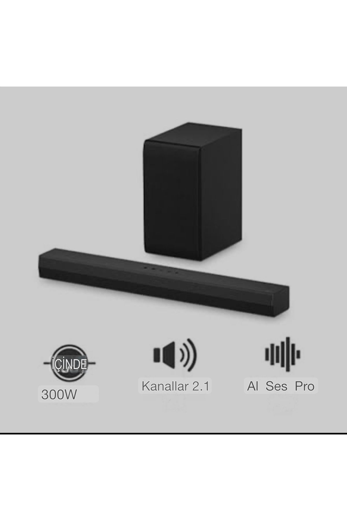 LG Dolby Digital ve DTS Digital Surround Ses 300W Soundbar