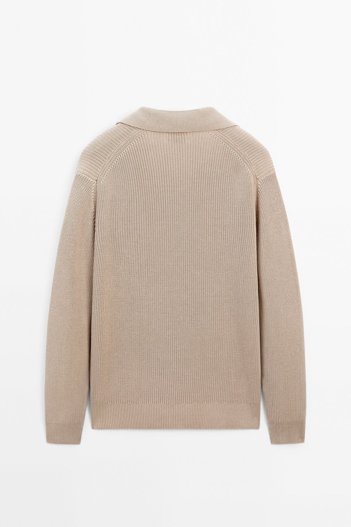 ژاکت جلو باز نود مردانه 100 ٪ لباس بافتنی فتی Massimo Dutti