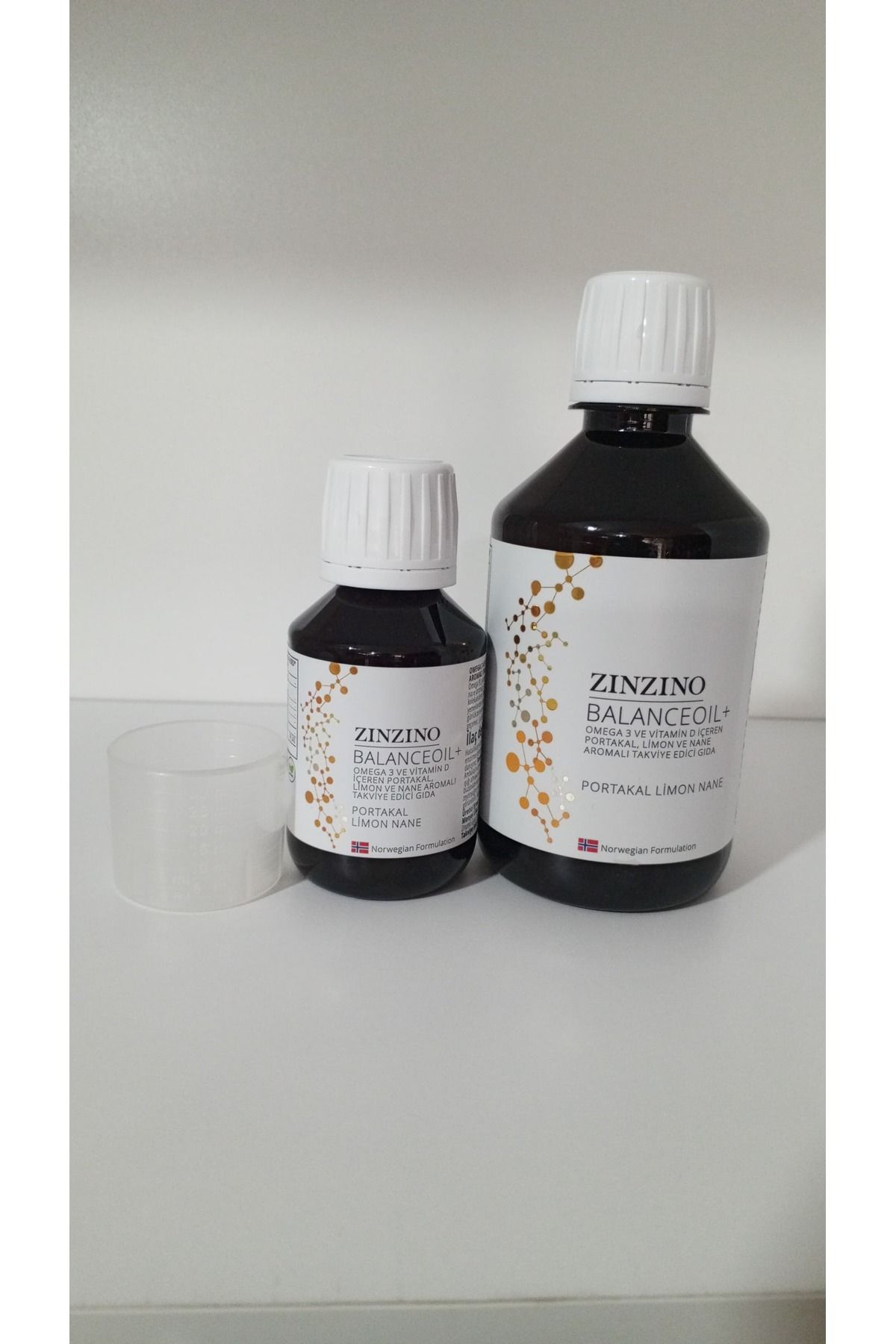 Zinzino-Balance Oil Prime Set - 300 ml and 100 ml Scale Container (1 Pcs) 4