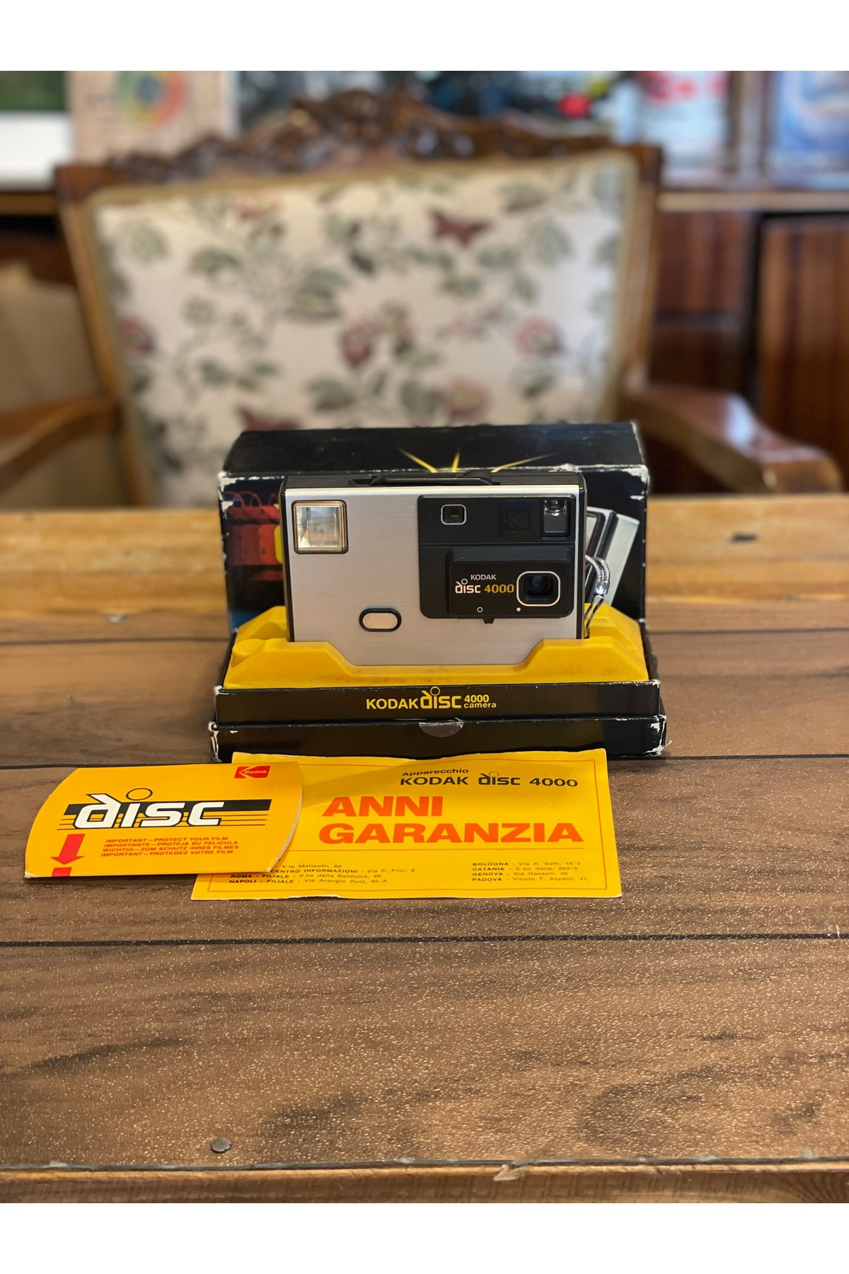 Çığır Antik Retro Fotoğraf Makinesi Kodak Disc 4000 - Fiyatı