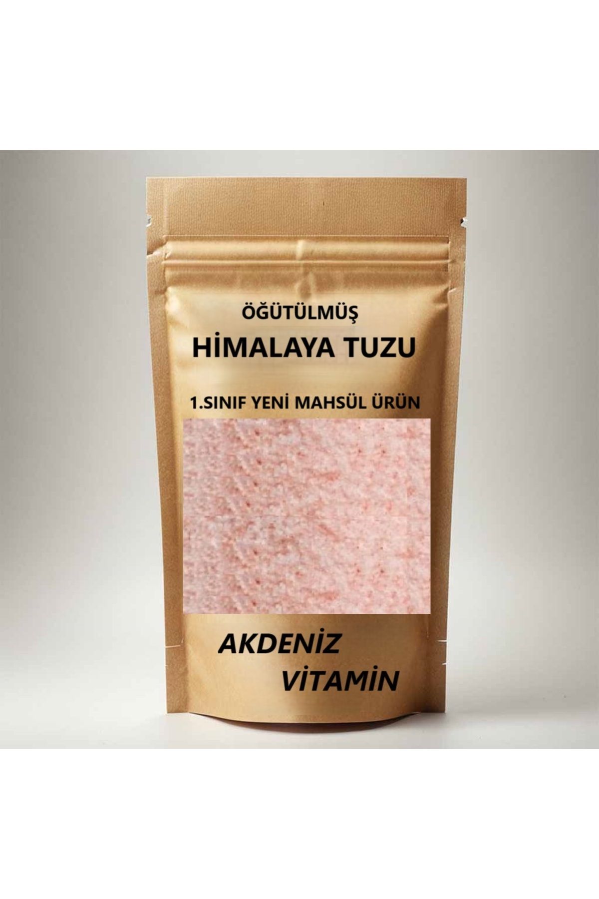 AKDENİZ VİTAMİN Öğütülmüş Himalaya Tuzu 250 Gr