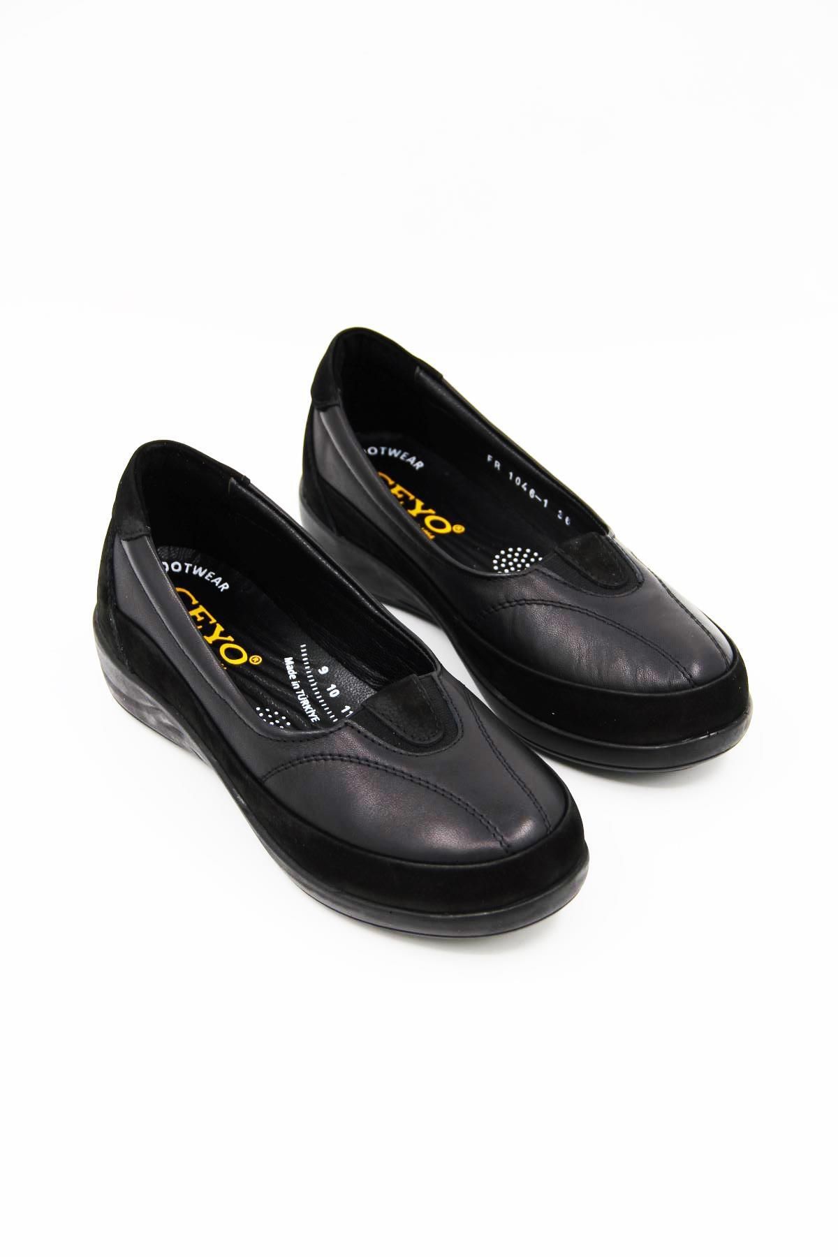 Ceyo-1046-1 Pantofi Confort pentru damă - Negri 6