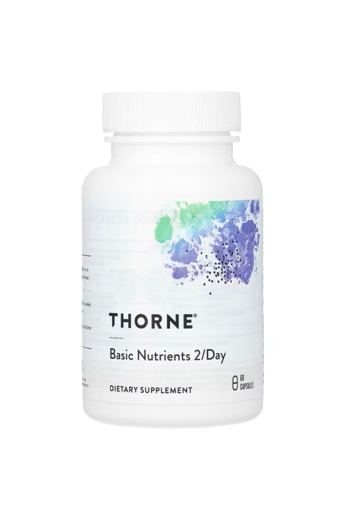 Thorne , Basic Nutrients 2/Day, 60 Capsules vr66