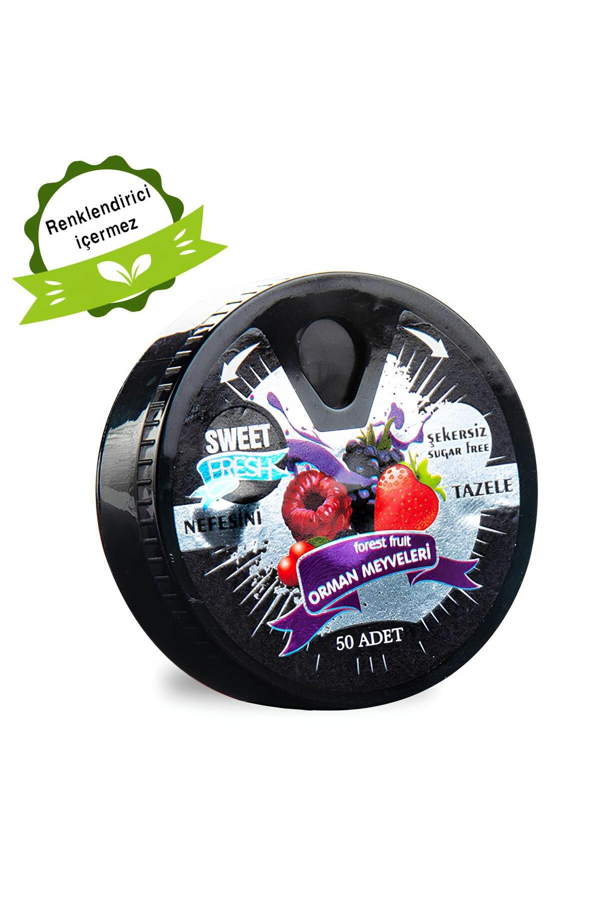 Sweet Fresh Orman Meyve Aromalı Şekerleme Tablet