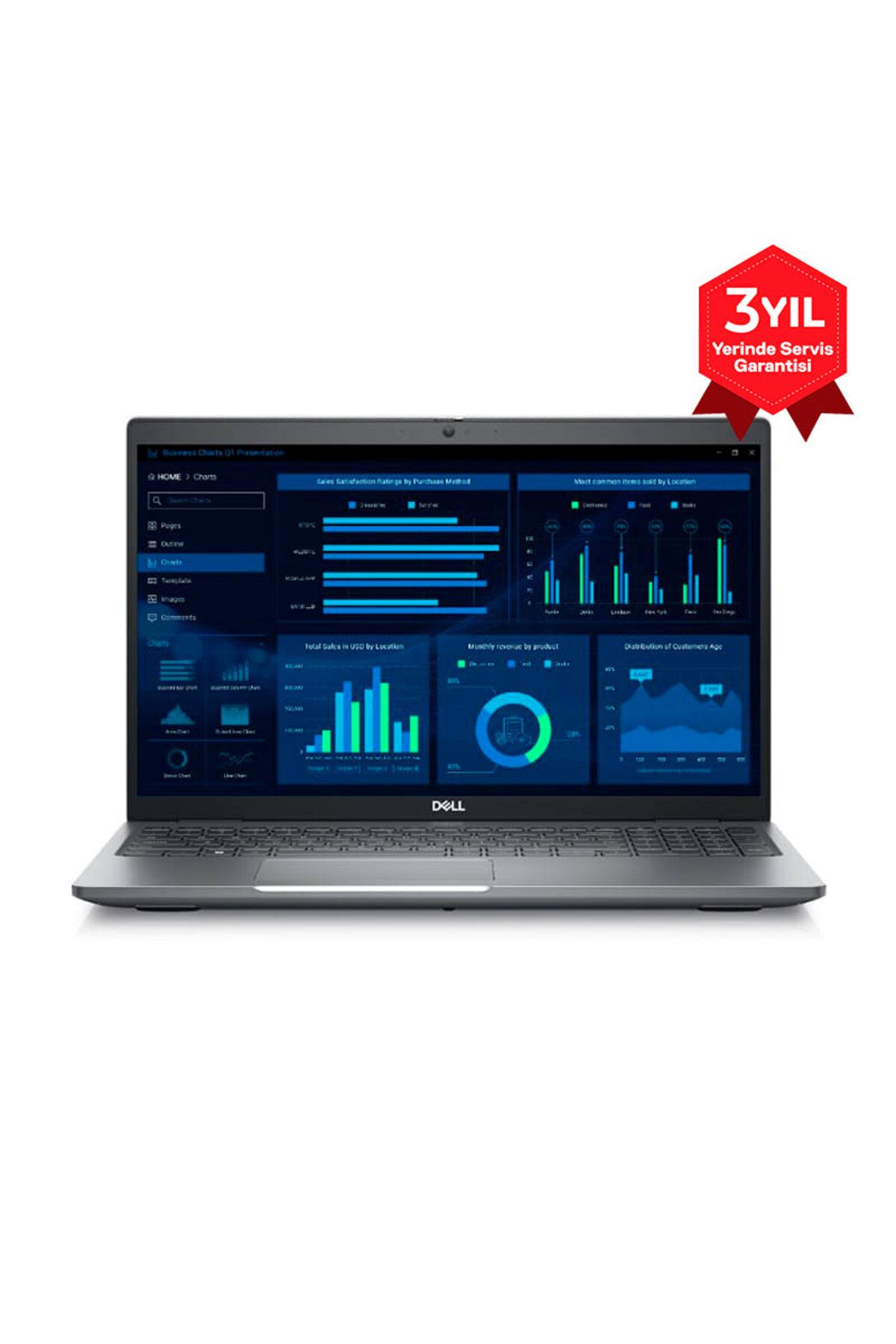 Dell Precision M3581 i7-13800H vPro 8GB 512GB SSD 4GB RTX A500 15.6 Windows Pro XCTOP3581-VP-1