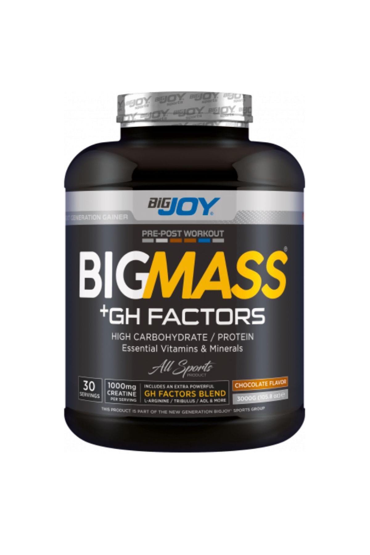 bigjoyy Big Joy Big Mass + GH factors (kilo alimi) 3kg