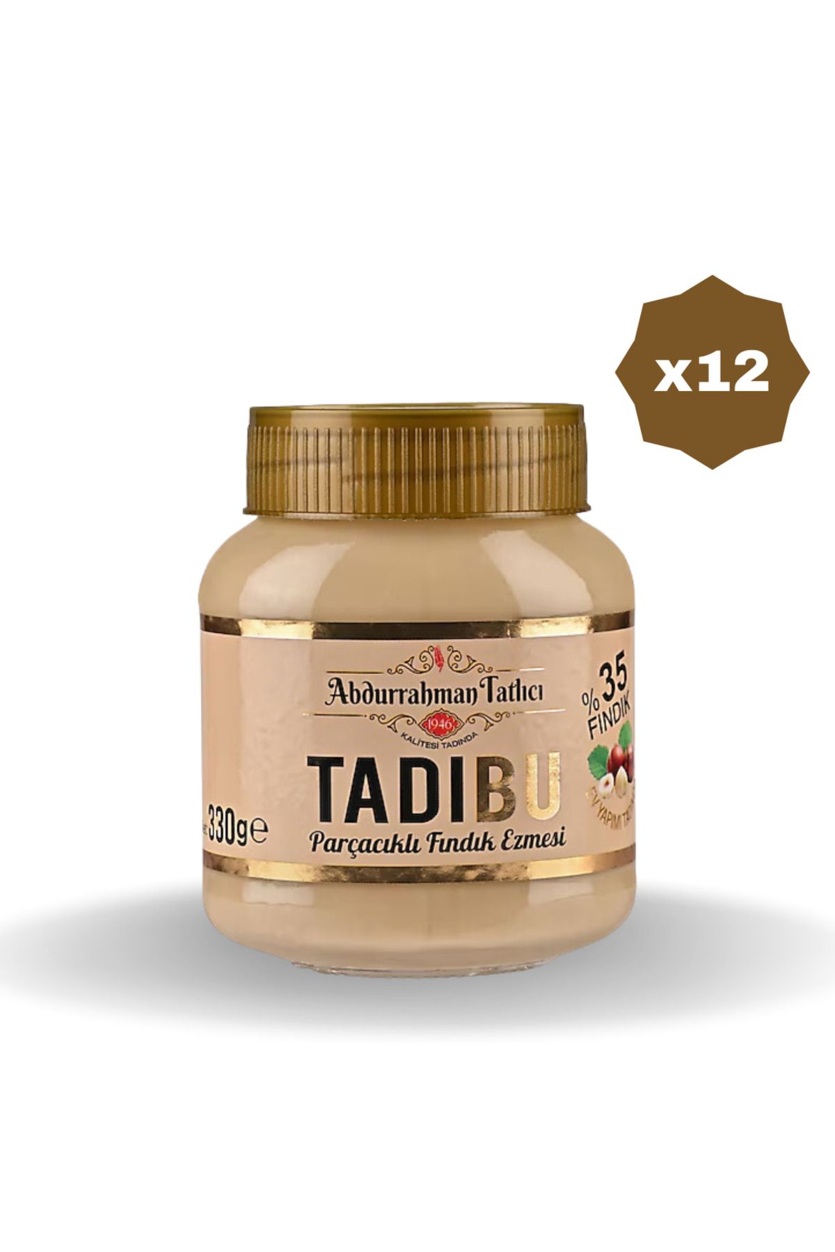 Nutella TADIBU FINDIK EZMESİ PARÇACIKLI 330 GR - (12 ADET)