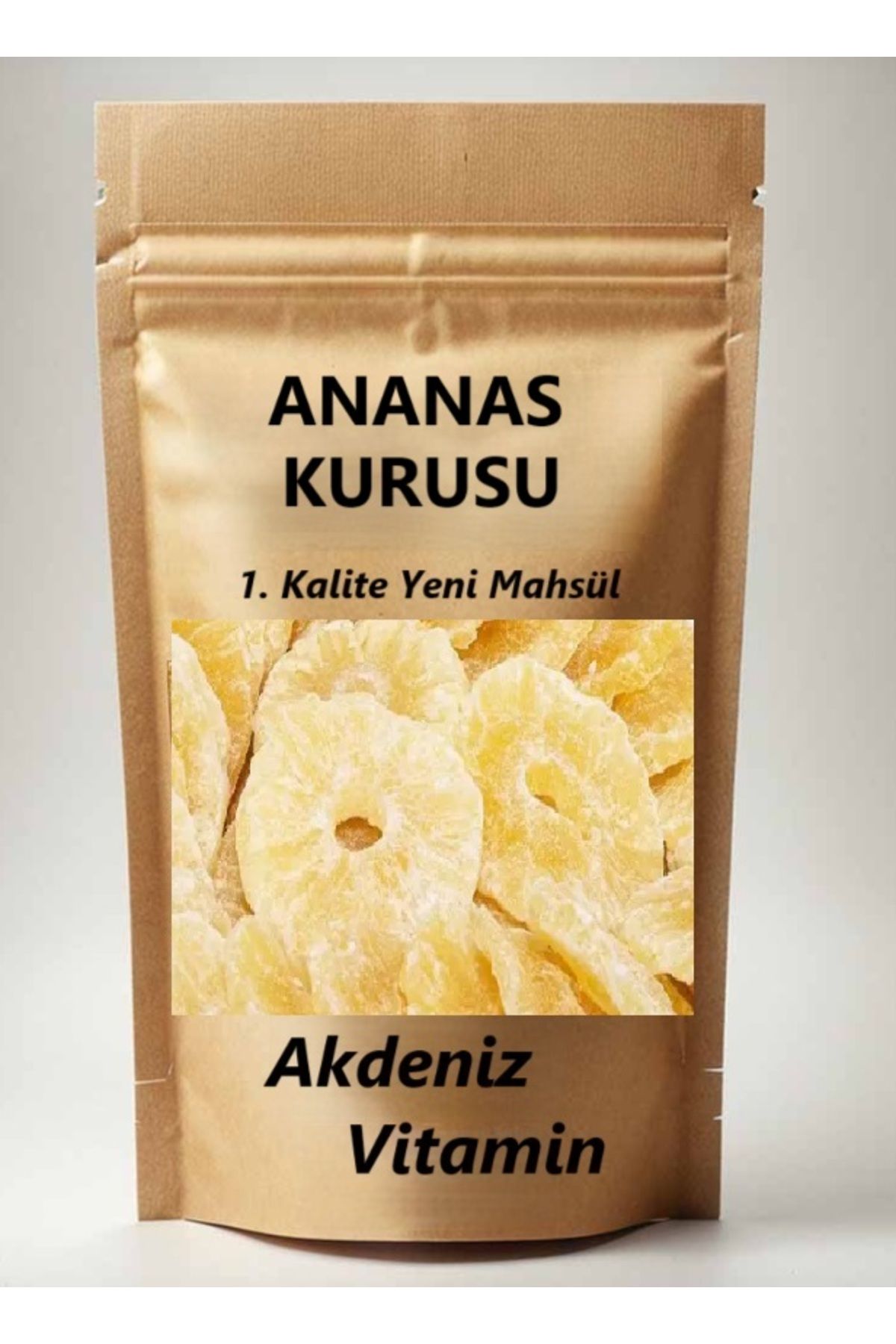 AKDENİZ VİTAMİN Ananas Kurusu 250 Gr Son Mahsül