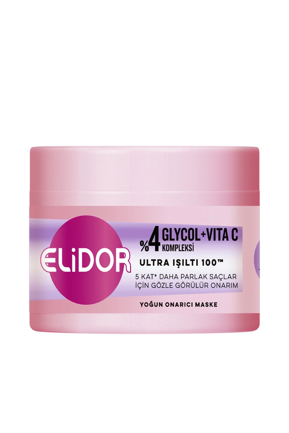 Elidor Glycol + Vita C Ultra Işıltı 100 Yoğun Onarıcı Maske 220 Ml