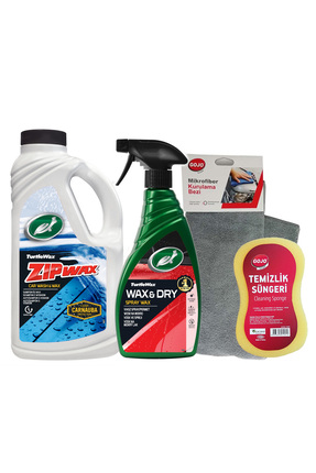 Turtle Wax Hızlı Cila 60 Yıkama Kurulama Havlusu Sünger