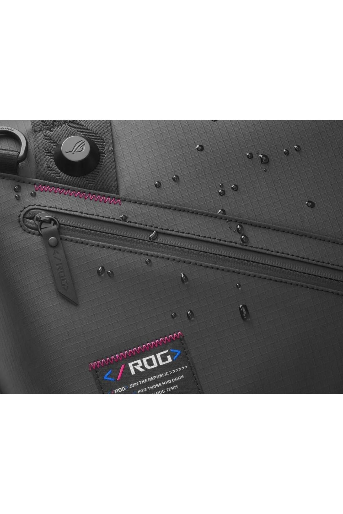 ASUS-Rog Slash Bc3700 Black Sport Duffle Bag - 90Xb08Q0-Bba000 4