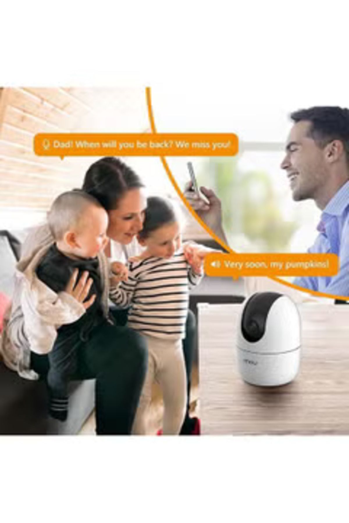 Imou-Ranger 2 360 Degree Security Camera with SD Card Support up to 256GB and Wi-Fi 1080P 5