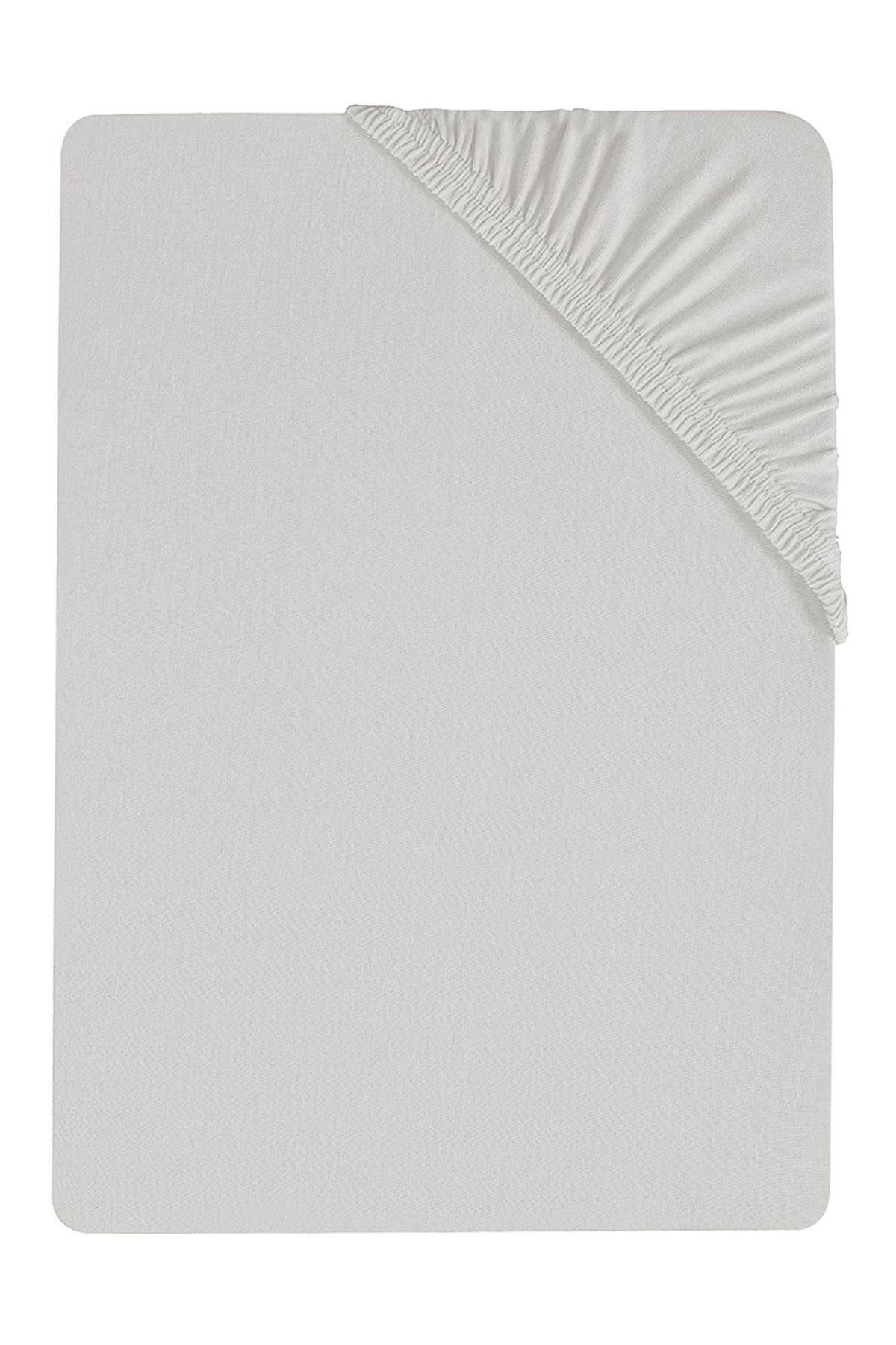 COTENCONCEPT-2 bucăți cearșaf de pat din bumbac simplu 80 x 200 x 30 cm cearșaf de pat din bumbac pieptănat elastic 5