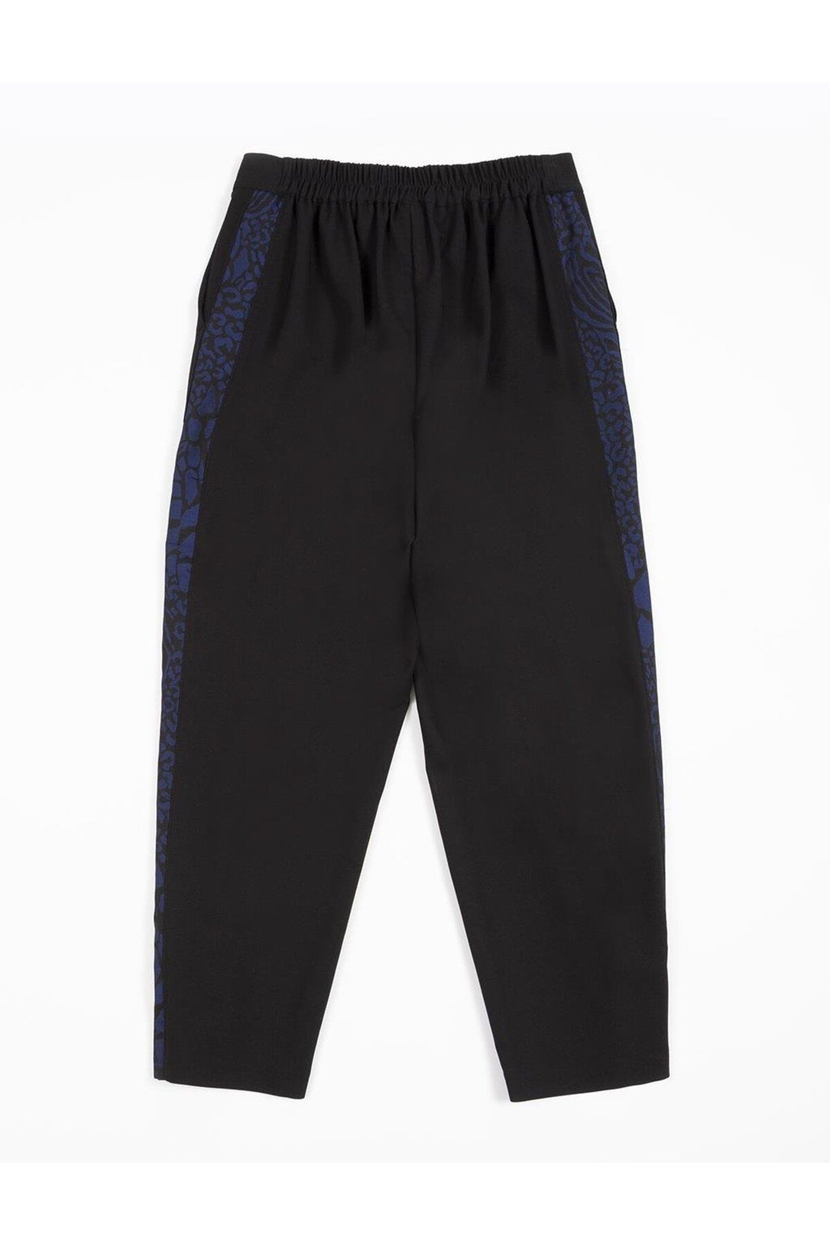 Kayra-Elastic Waist Basic Trousers 2