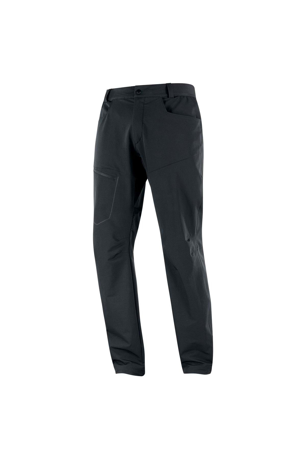 Salomon-Wayfarer Warm Men's Outdoor Camping Trousers - Lc 2321000 -Lc 2103000   Black 1