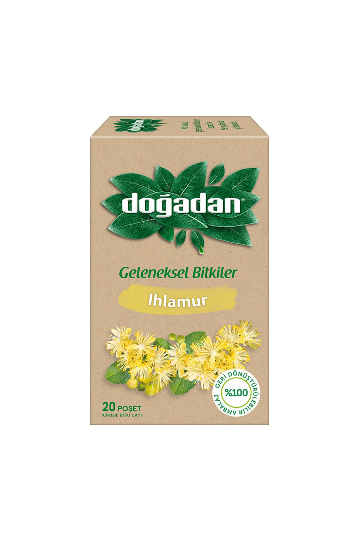 Doğadan Ihlamur (karışık) (edt) (20 Li) (skt: 31.08.2025) (6 Paket)