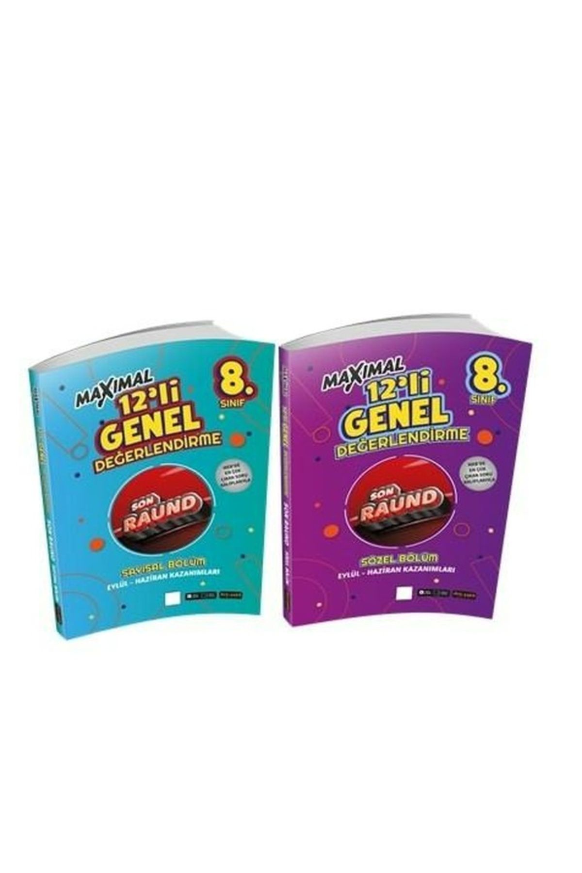 Artı Zeka Yayınları MAXIMAL 8. SINIF 12'Lİ SON RAUND SAYISAL+SÖZEL DENEME SETİ