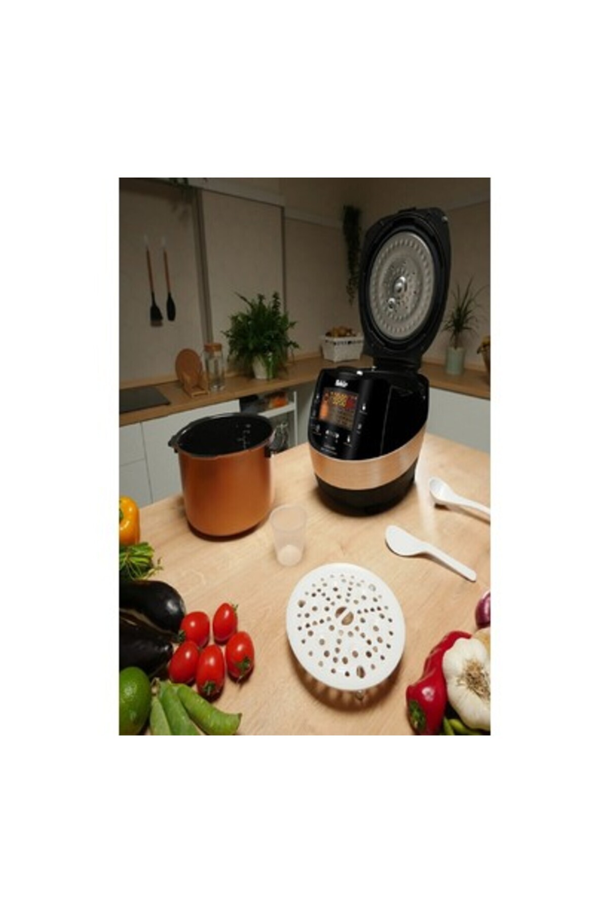 Fakir All In One Buharlı Pişirici 1300 W fotoğrafı 5 (önizleme)