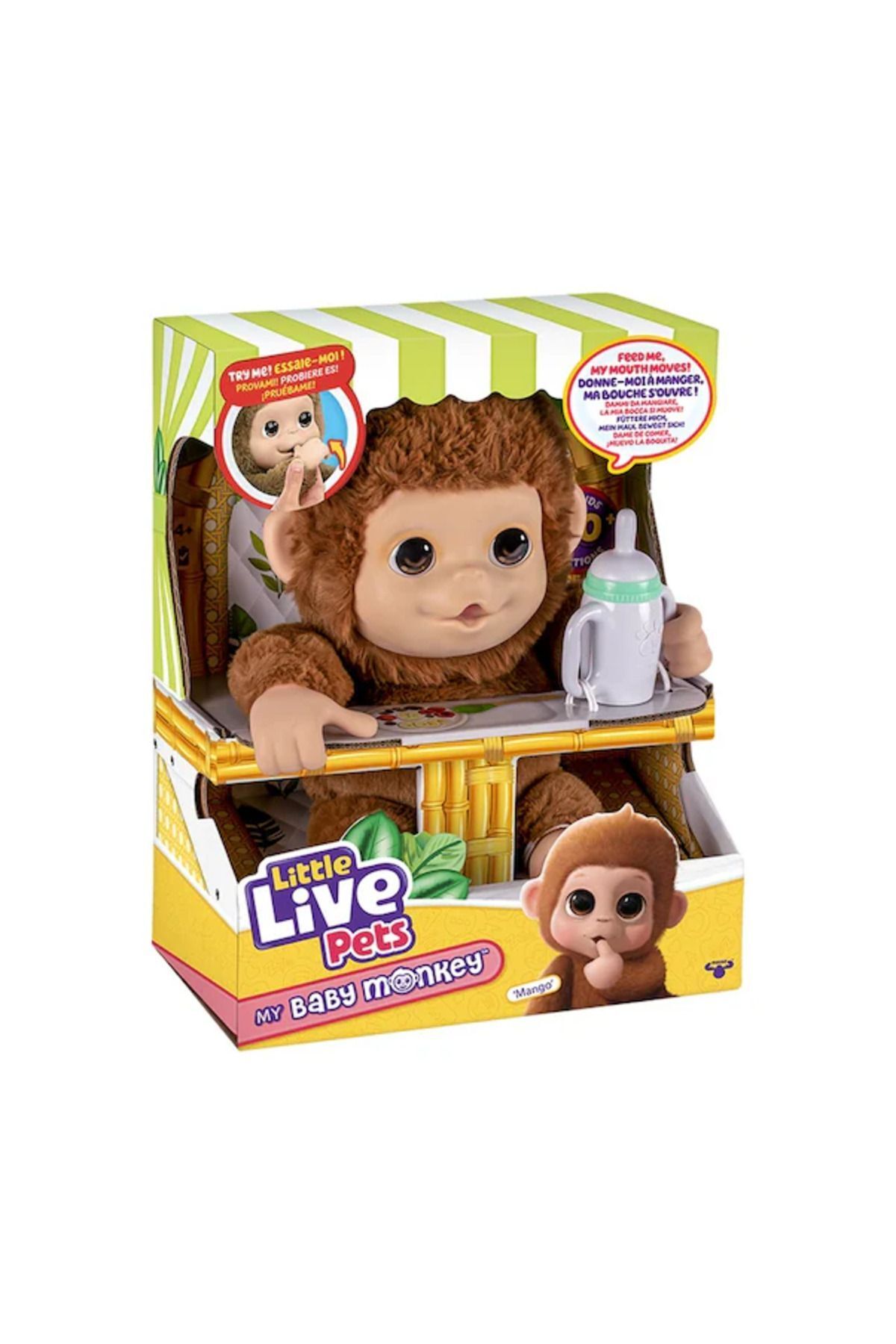 Little Live Pets Oyuncak Yavru Maymun 26613 Gio-Lp500000