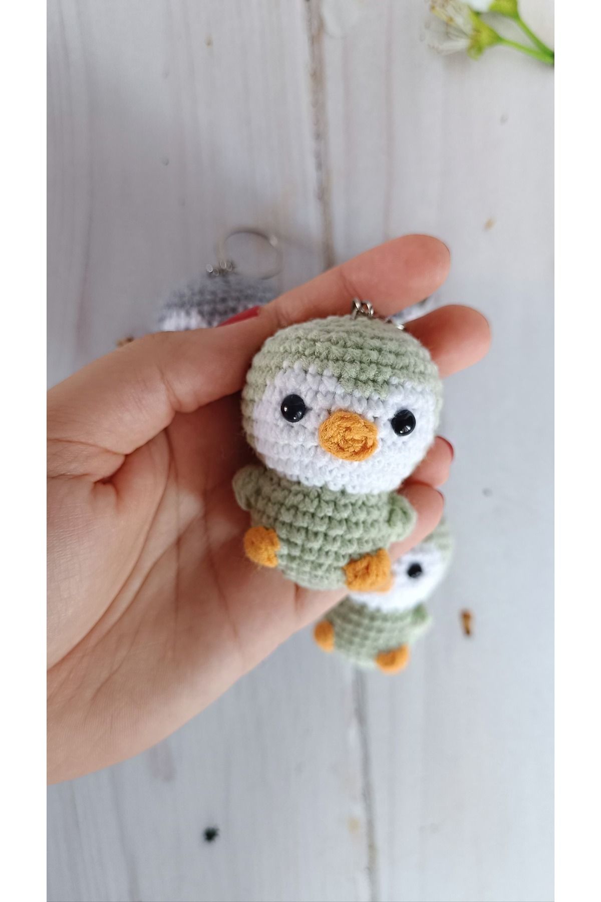 shop Penguen Amigurumi Örgü Anahtarlık Oyuncak