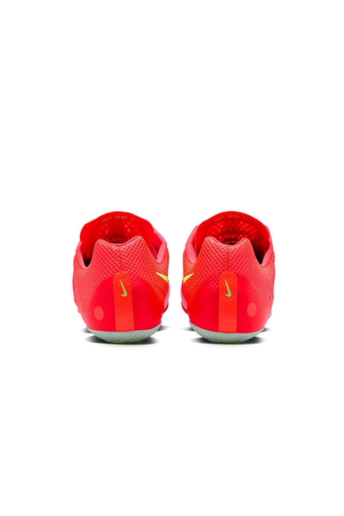 Nike-Zoom Rival Men's Track and Field Spiked Running Shoes Red 5