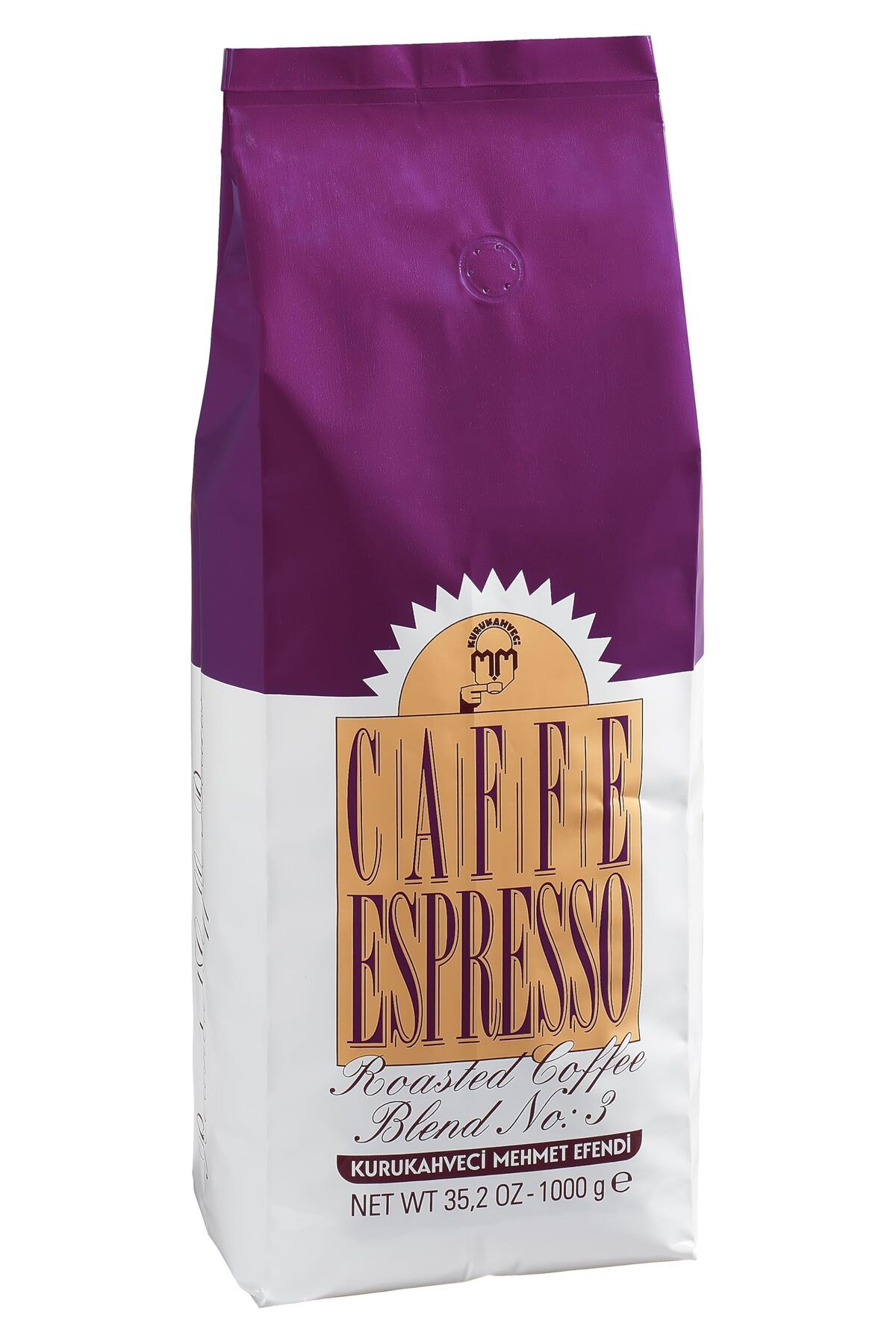 Mehmet Efendi Kurukahveci Mehmet Efendi Caffe Espresso Blend No:3 Çekirdek Kahve 1 Kg