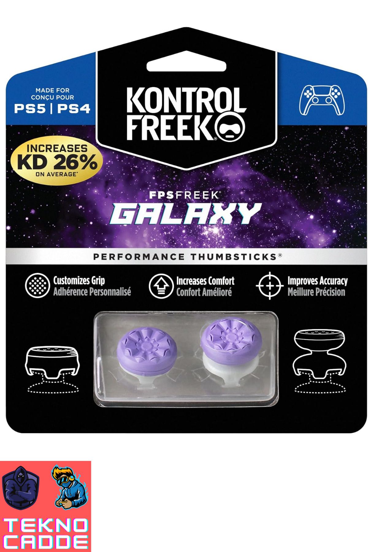 beboncool Kontrolfreek PS4/PS5 Uyumlu FPSFREEK Analog Yükseltici Performans Yükseltici PAD