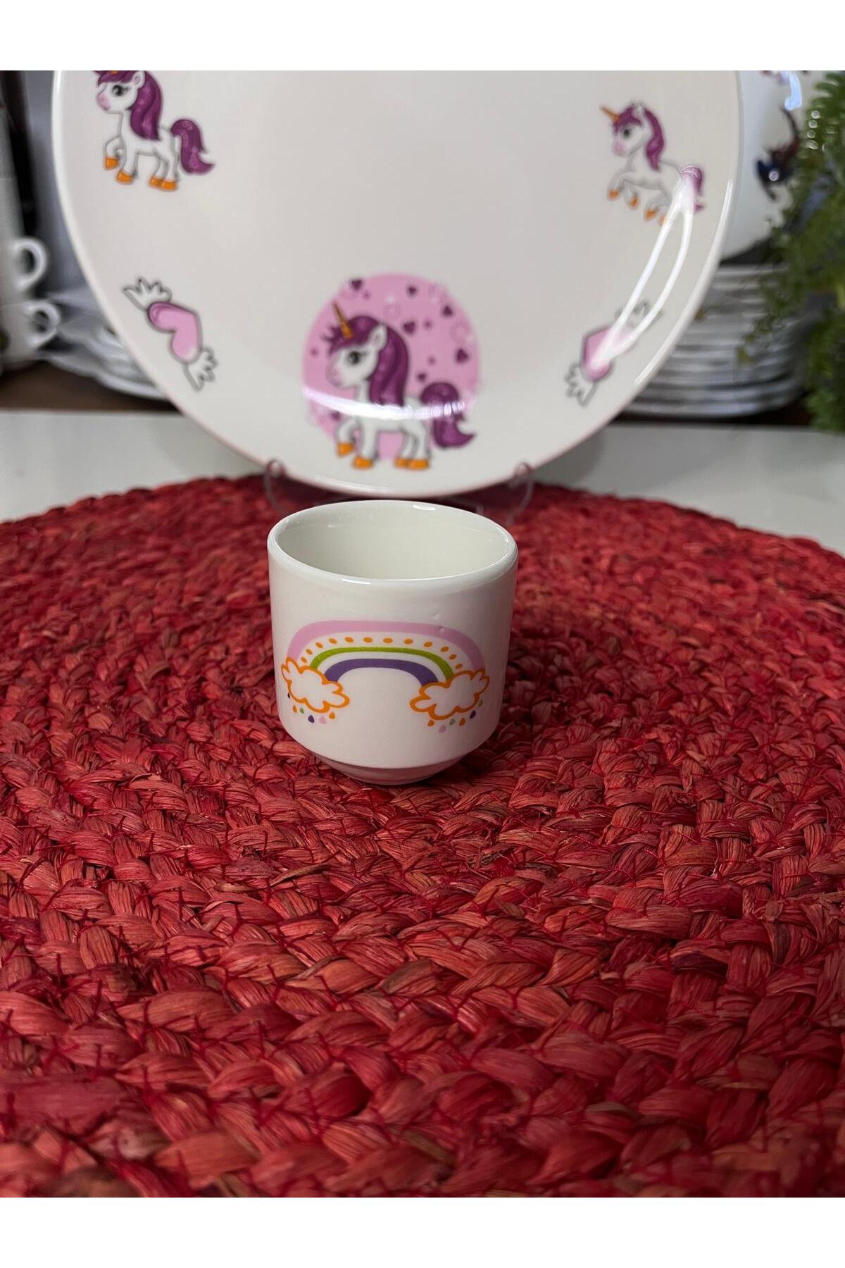 TEBAK COLLECTION TEBAK YENİ UNİCORN MODEL 6 PARÇA ÇOCUK YEMEK TAKIMI fotoğrafı 7 (önizleme)