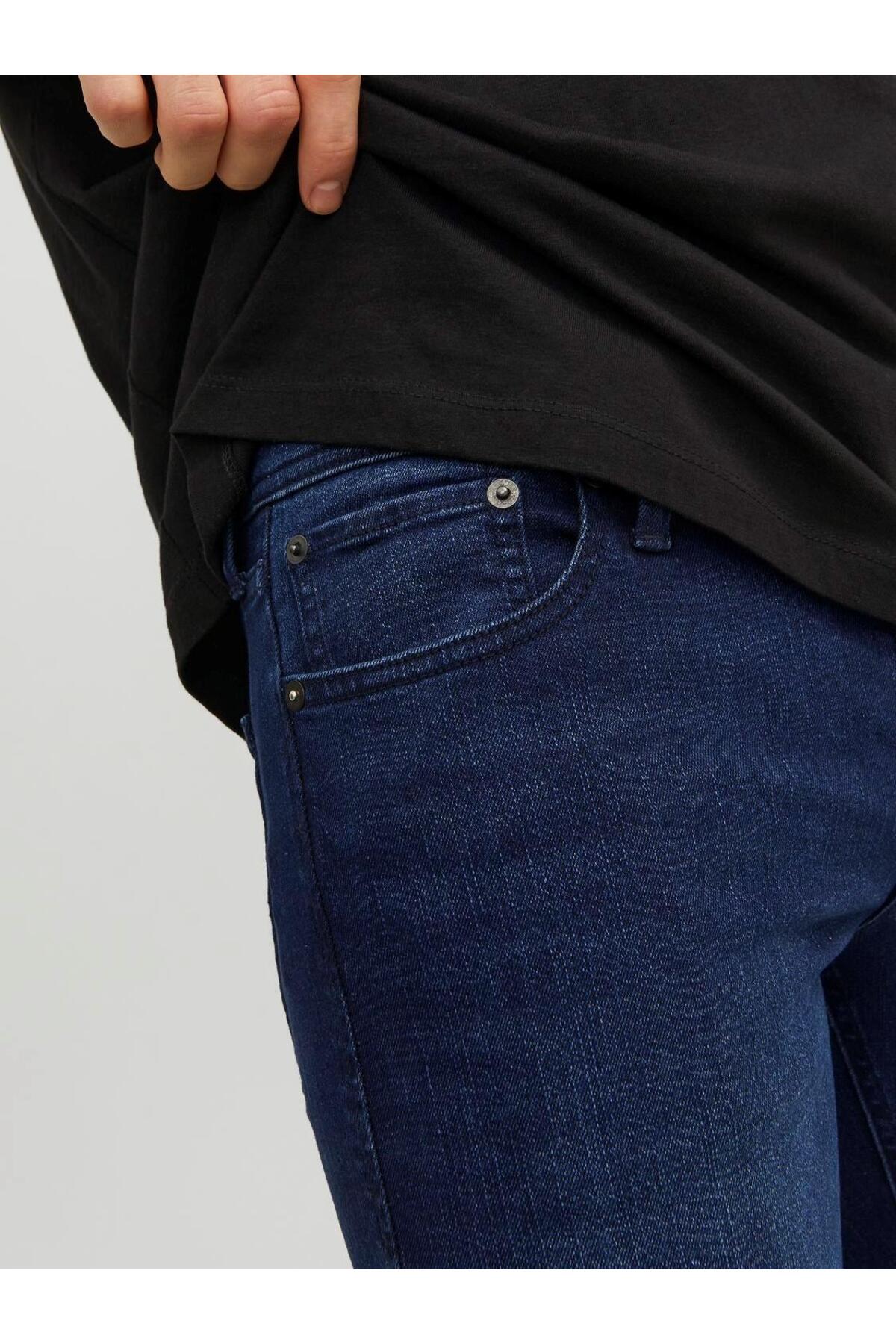 شلوار جین مردانه راسته فاق نرمال | جک اند جونز Jack & Jones 8.06342024122374E+016 - تصویر 4