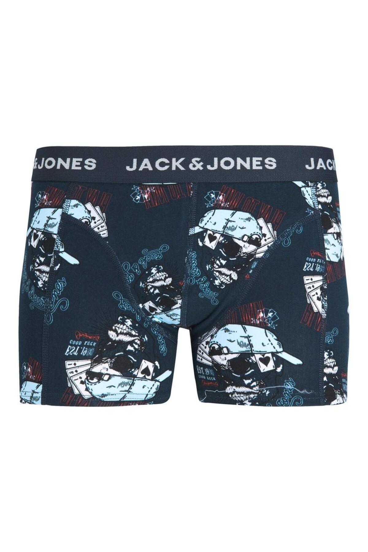جک اند جونز باکسر مردانه Jactrip Skulls Trunk SN