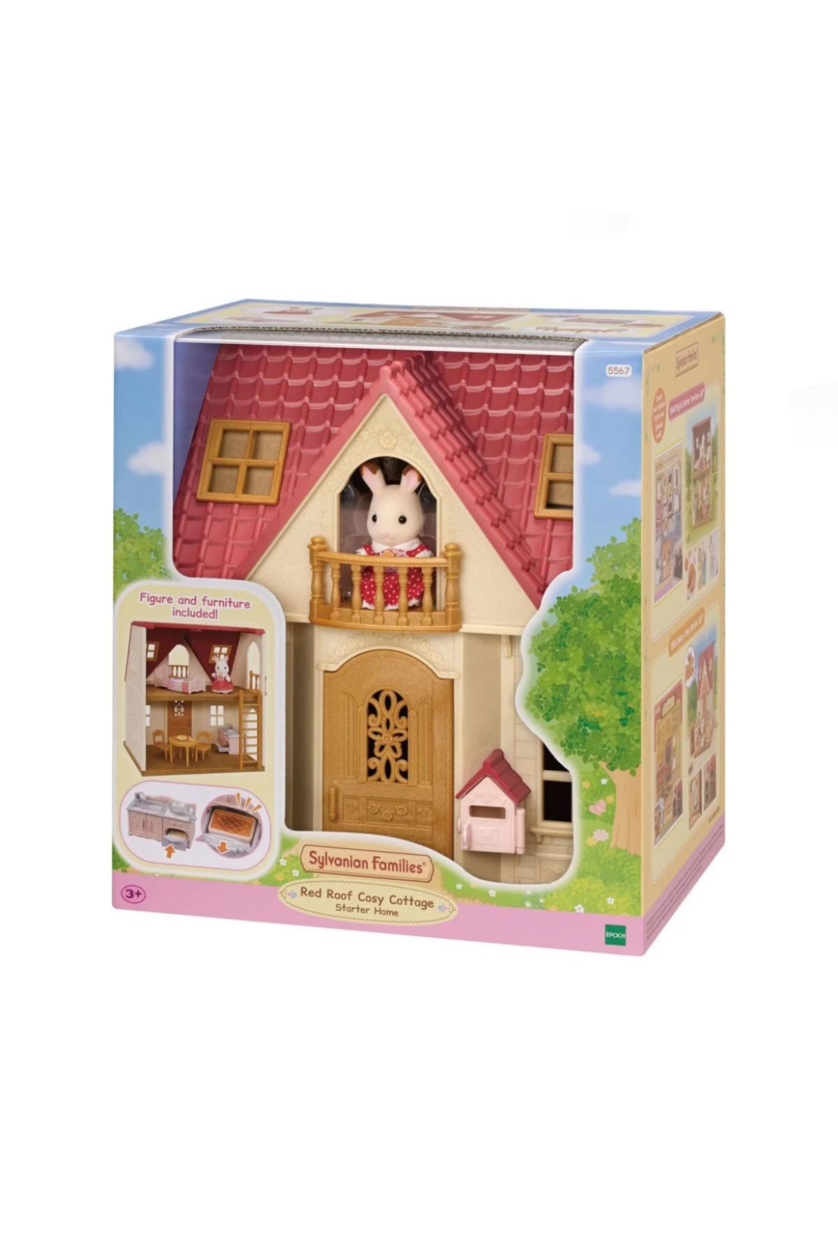 SYLVANIAN FAMILIES Marka: Sylvanian Families Kırmızı Çatılı Başlangıç Evi Kategori: Bebek & Aktivite Oyuncakları