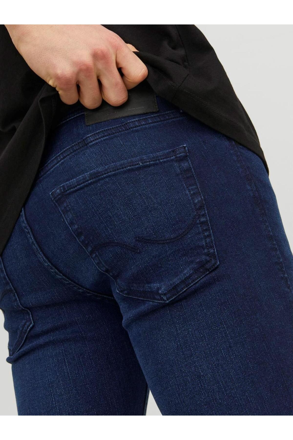 شلوار جین مردانه راسته فاق نرمال | جک اند جونز Jack & Jones 8.06342024122374E+016 - تصویر 5