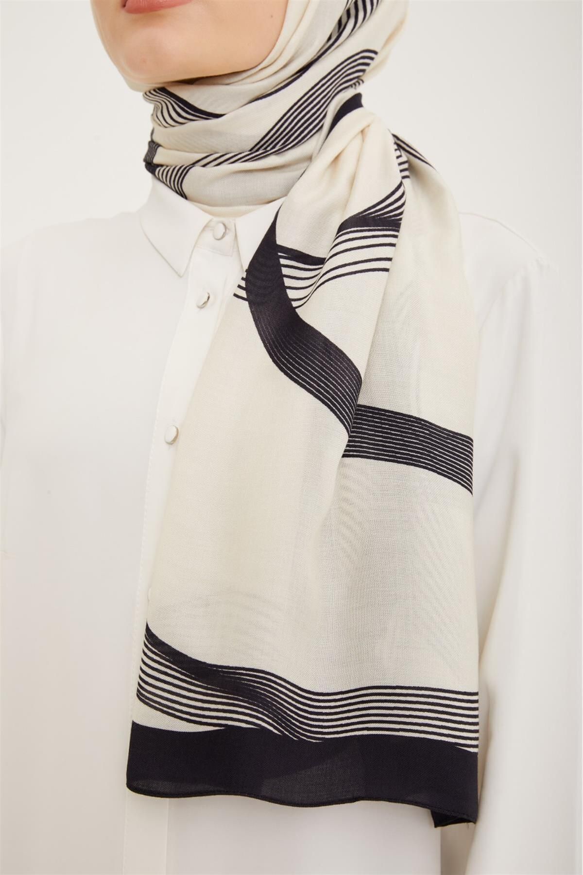 Armine-Geometric Pattern Shawl - Trend 077-042 2