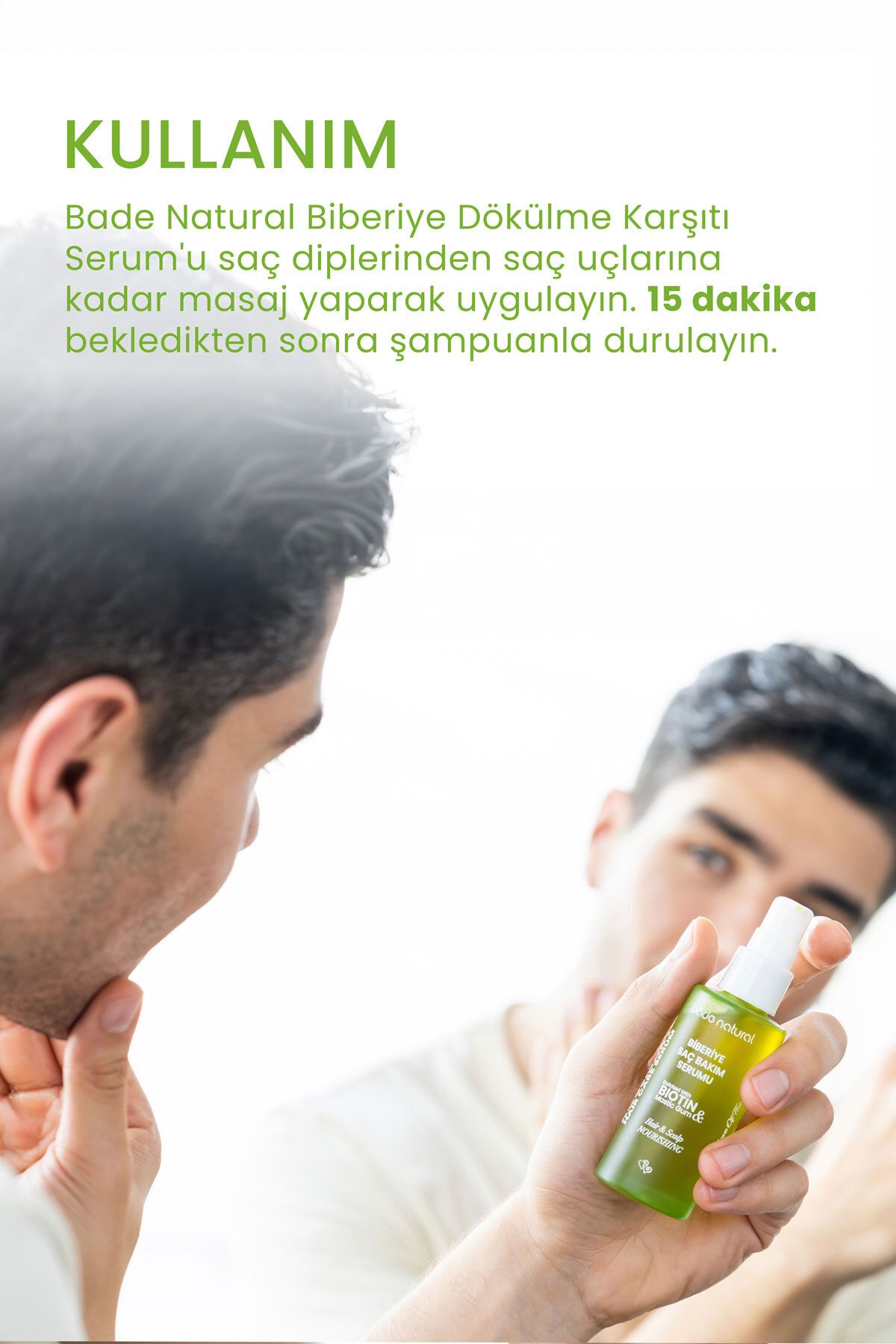 سرم و روغن مو مردانه زنانه رزماری بیوتین پیچیده مراقبت از برای موهای جادوگر 50 میل Bade Natural