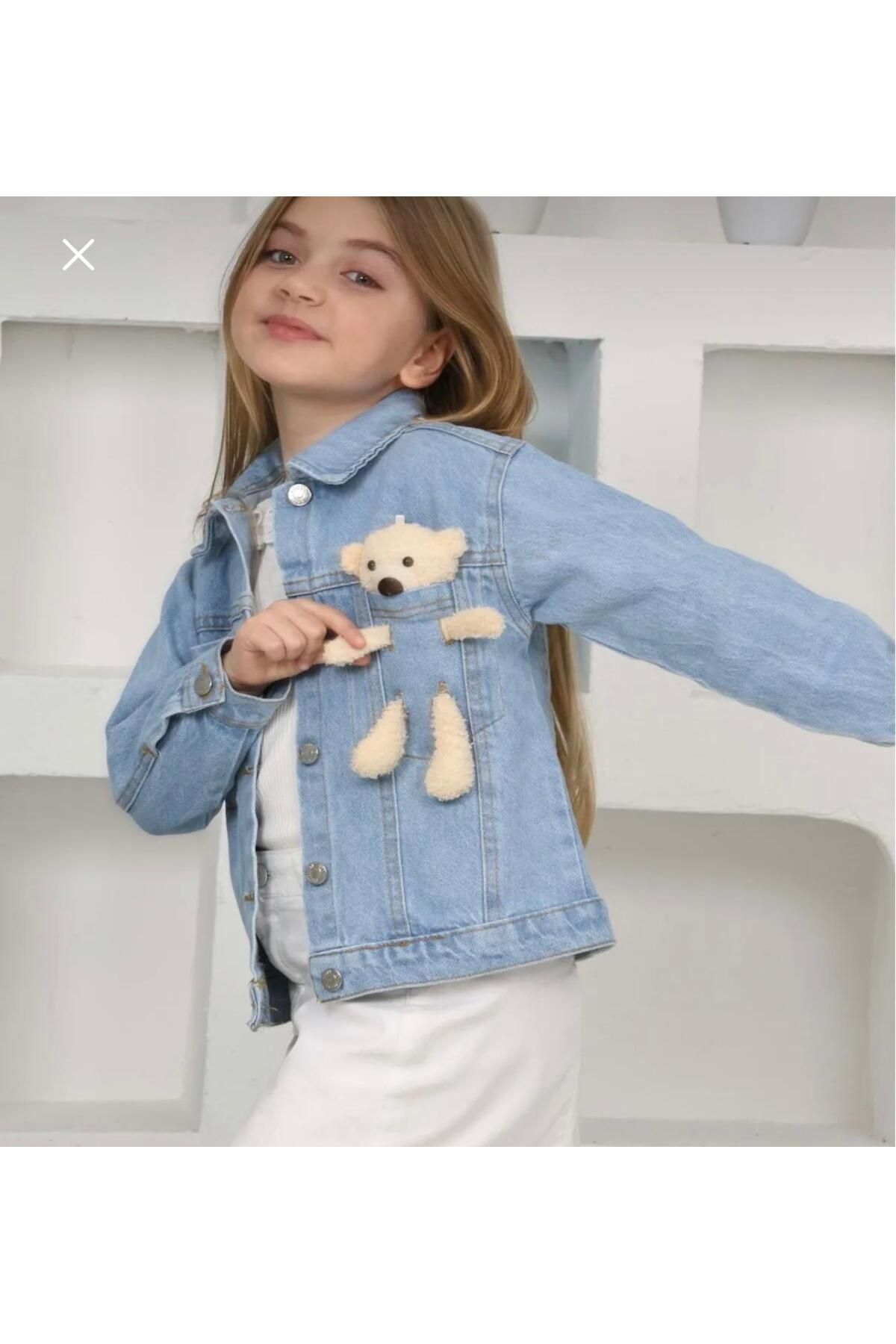 YUSUF Palton De Blugi Pentru Copii Cu Ursuleț Unisex Unisex - 4–5 years