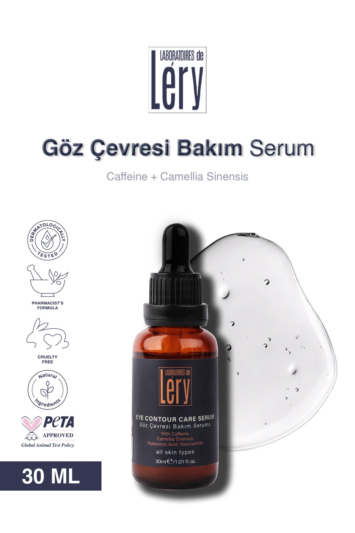 LABORATOIRES DE LERY Lery Göz Çevresi Bakım Serumu