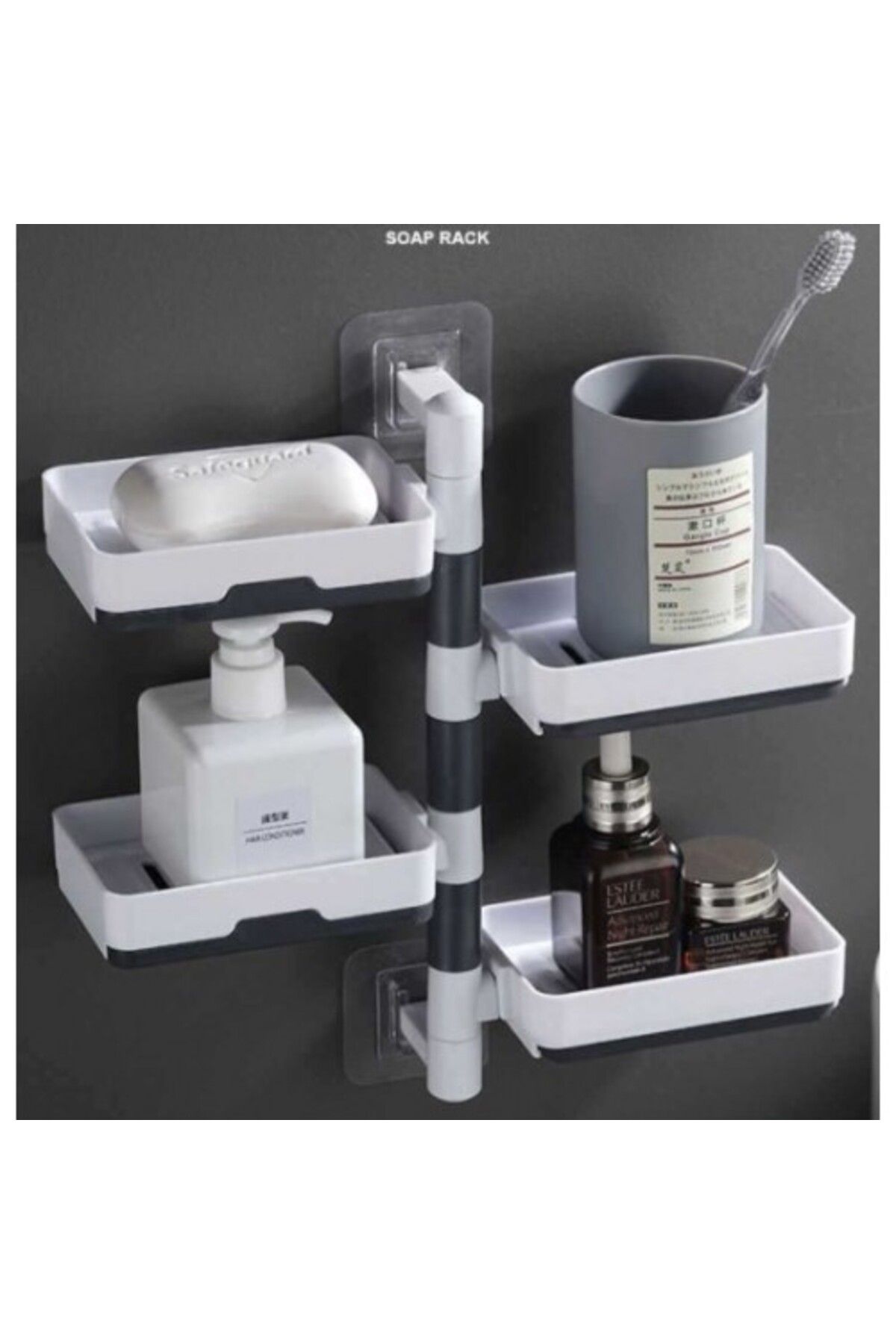 Store 4 Katlı Banyo Organizer Stand