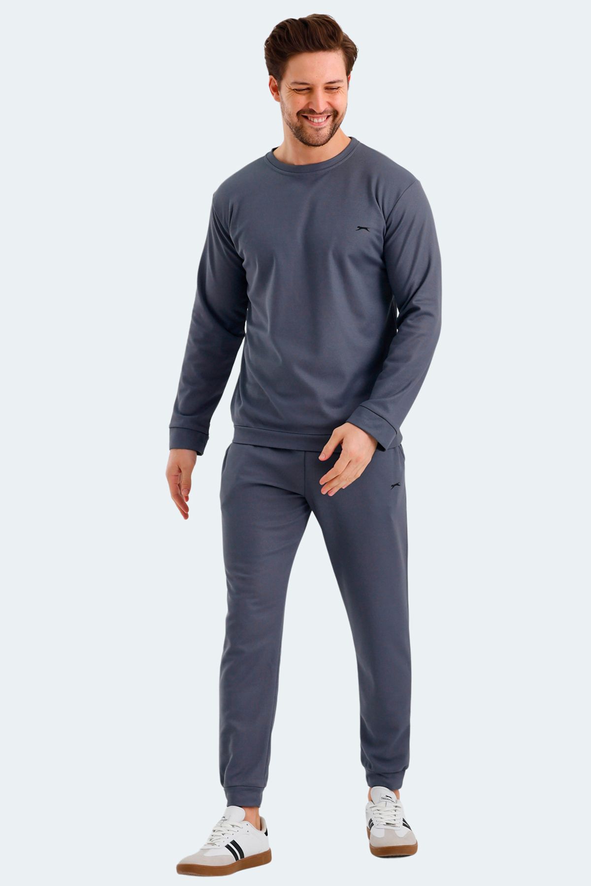 Slazenger Set Trening Pentru Bărbați - Kingdom In Gri Masculin - S